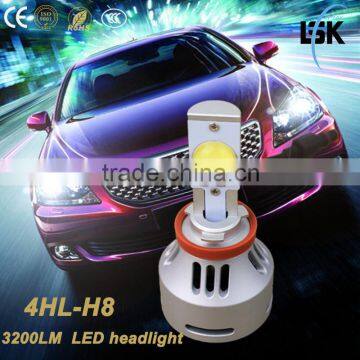 NEW ARRIVAL !!! good quality CE, RoHS, ISO9001 Car Accessories kits 12V-24V G4 AUTO led H8 headlight bulb