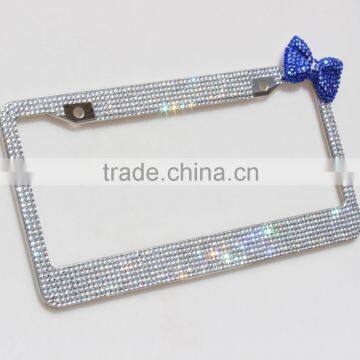 Rhinestone License Plate Frames Bling Crystal License Plate Frames photo-2