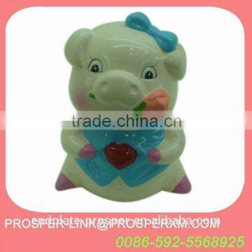 Cute Ceramic Piggy Money Box