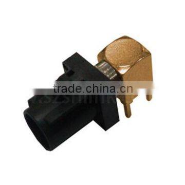 automotive electrical fakra ecu connector Pin Right Angle for Global Positioning Satellite