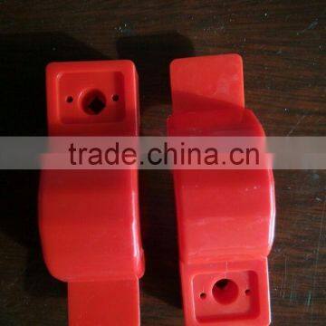 Red colour theft protection plastic seal For Water Flow Meters