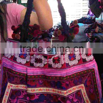 Thai tribe hmong embroidery bag