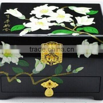 Chinese antique 3 layers wooden jewelry box BX-63