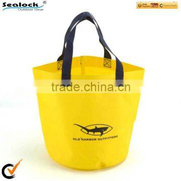 Yellow TPU waterproof fishing bag