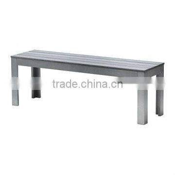 aluminum outdoor bench