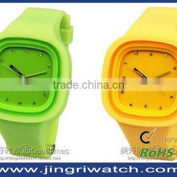 Hot!! 2013 fashion chinese watch silicone led wholesale chinese watch geneva led silicone watch