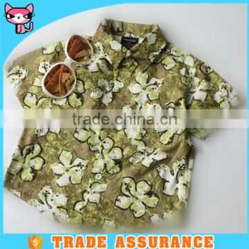 Brand Design Colorful Matching Children Hawaiian Shirt for Kid