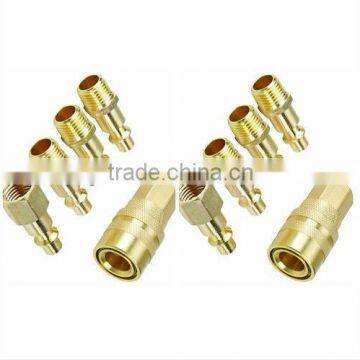 10-PC AIR QUICK COUPLER KIT