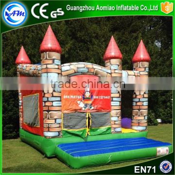 Commercial bouncy castle inflatable trampoline castle indoor inflatable bouncers for kids