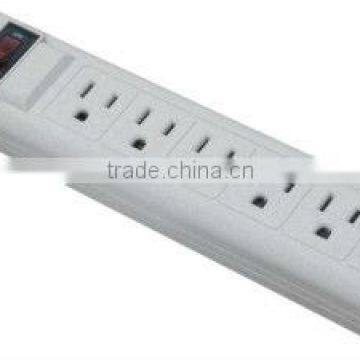 6 Outlet Surge Protector UL, SAA, VDE, POWER BAR, POWER TAP, WALL TAP, ADAPTER
