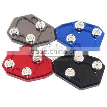 BJ-SSE-BM001 Performance CNC Aluminum Anodized Motorbike Motorcycle Side Stand Pad for BMW S1000RR 10-14 photo-2
