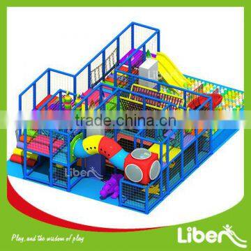 Plastic Soft Play Playground Material and Indoor Playground Type modular indoor playground for sale LE.T6.406.162