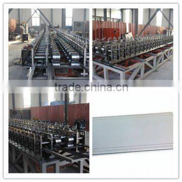 New Light Duty Single Side Metallic Supermarket Shelf forming machine