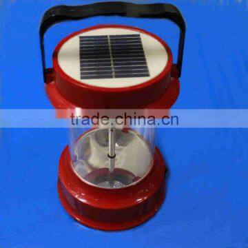 Hand crank solar lantern