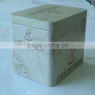 coffee tin box, gift tin box