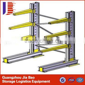 High Capacity Single / Double Sided Cantilever Storage Racks 3 Tier Shelves