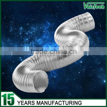 semi-rigid aluminum flexible air conditioning duct