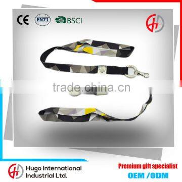 Factory directly high quality customized logo printed tool polyester lanyard