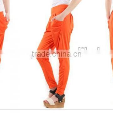 2014Nine points charcoal harem pants leggings