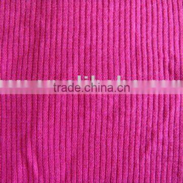 stock OE rayon 2x2 rib fabric
