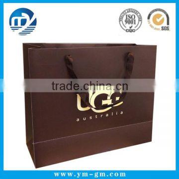 Custom made promotional customized shopping gift paper bag