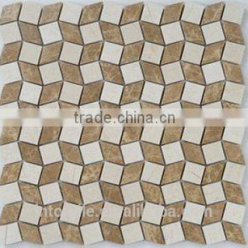 irregular nutural backsplash stone mosaic tiles for background