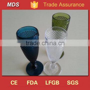 Handmade Grape Etched Star Beach Wine Glass for Drinks photo-5