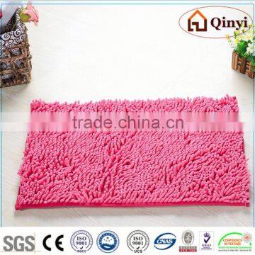 NEW Solid Butter Chenille Mat, Kitchen Rugs, Kitchen Mat / Chenille mat-QINYI