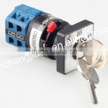 LW26S-10 CE Certificate Change over key switch