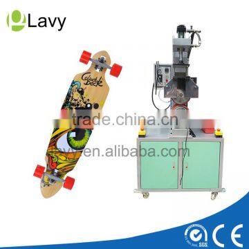 LAVY new condition multicolor big size skateboard printing machine