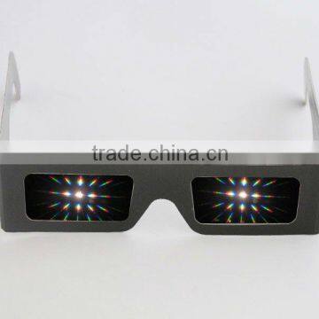 promotion best selling paper fireworks 3D glasses