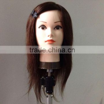 training mannequin head with hair