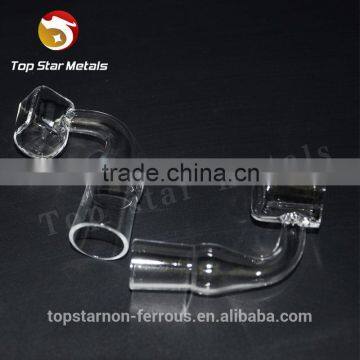 Square Bowl Domeless Quartz Banger Nail With Clear Joint 10mm ,14mm or 18mm photo-5