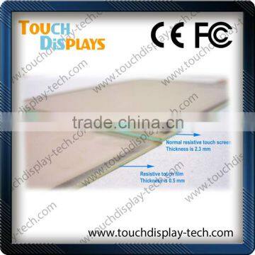 4 wire resistive touch screen