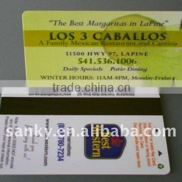 Plasctic Loco Magnetic Swipe Card