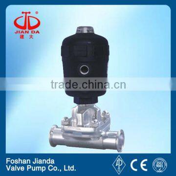 pneumatic sanitary diaphragm valve