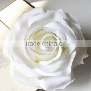 China Cheap Custom Wedding Artificial Rose Flower,Fabric Flower For Wedding Decoration photo-2