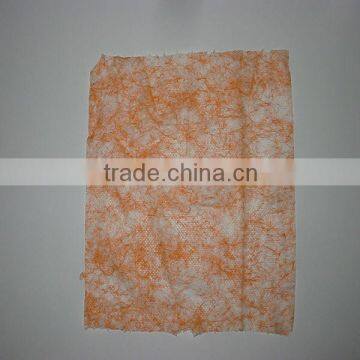 Hand wipes made of melt blown nonwoven fabric