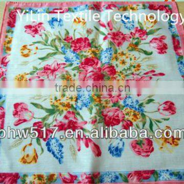 handkerchief cotton handkerchiefs Printed ladies handkerchiefs custom export