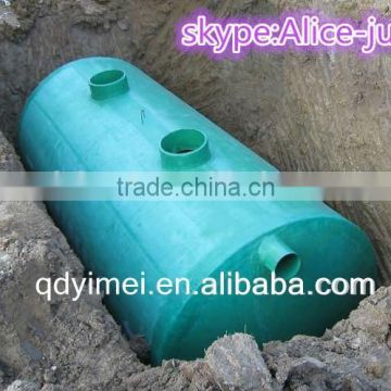 fiber glass building septic tank