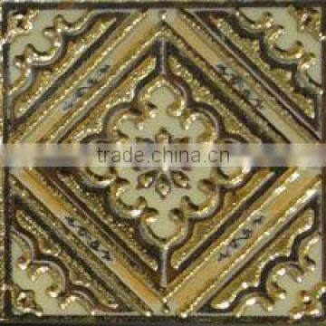 Polished Golden Decoration 100x100mm photo-6