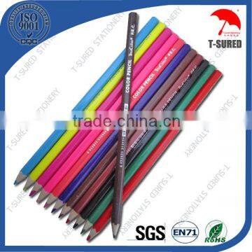 12 Pieces Muti Color Pencil Set With Tin Box With Sharpener photo-3