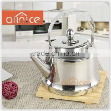 Can be Painted Any Colors Promotional Portable Mini Size 2L/2.5L Water Tea Kettle Coffee Pot With New Design ss Handle&knob