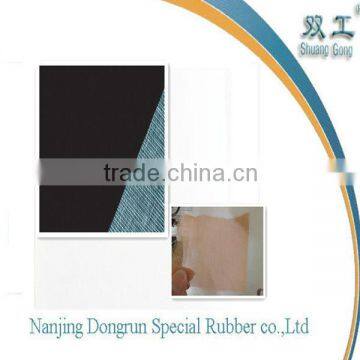 Nylon insertion rubber sheet