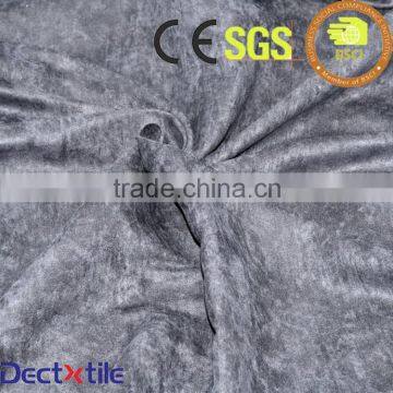 100% Polyester 230T 150D Suede Upholstery Fabric Car Seats