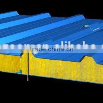 fiber glass wool sandwich roof panel