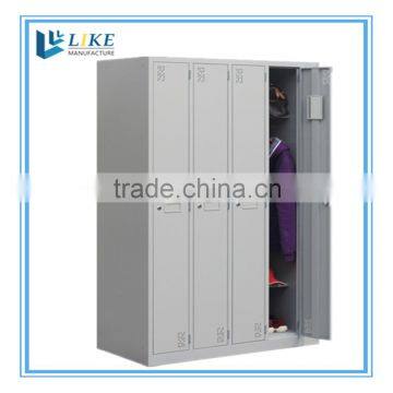 Steel locker cabinet gym locker 4 doors