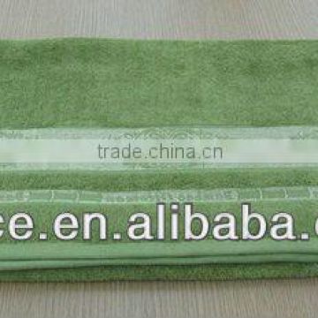 Jacquard bamboo towel fabric wholesale