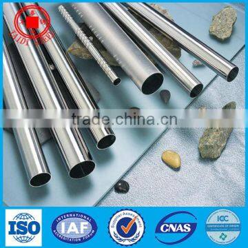 welded stainless steel pipe ASTM-A554 201 for decoration