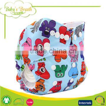 PSF-11 Printed Rumparooz Factory Outlet Cartoon Baby Cloth Diaper Organic photo-4